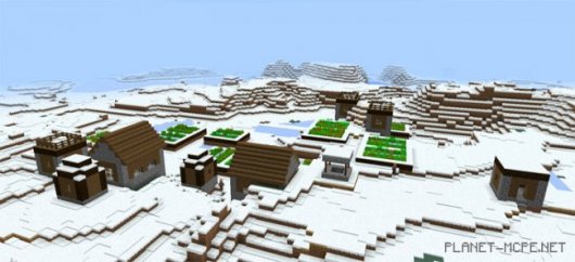 Сид Три деревни в снежном биоме